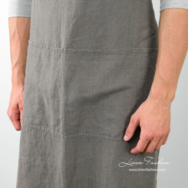 BALI Grembiule grigio scuro - immagine 4