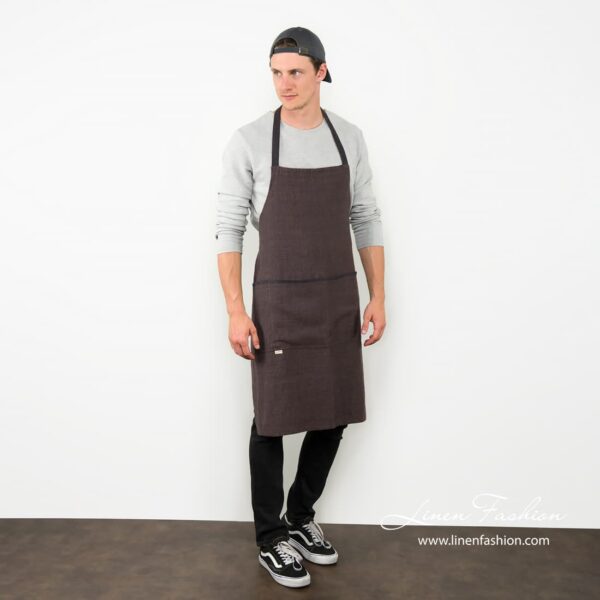 BALI Grembiule marrone scuro - immagine 2