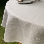 AIRA Tovaglia rotonda/ovale lino naturale