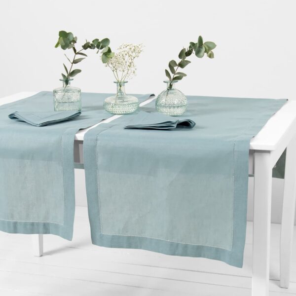 LUNA Runner da tavola aqua