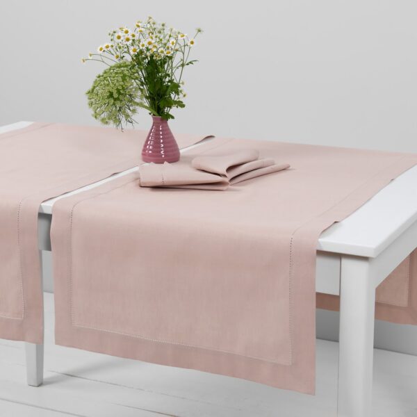 LUNA Runner da tavola rosa chiaro