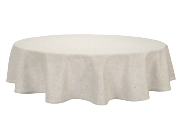 LUNA LAIT Tovaglia rotonda/ovale beige