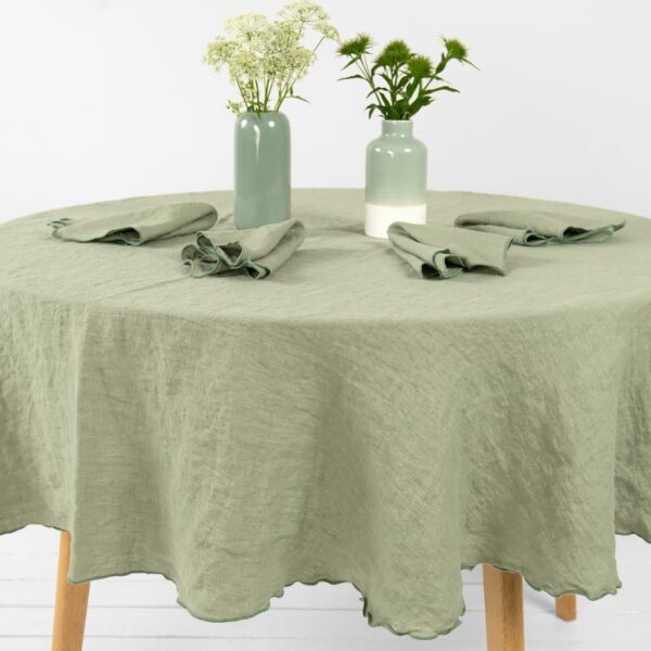 ARVO Tovaglia rotonda verde - immagine 2