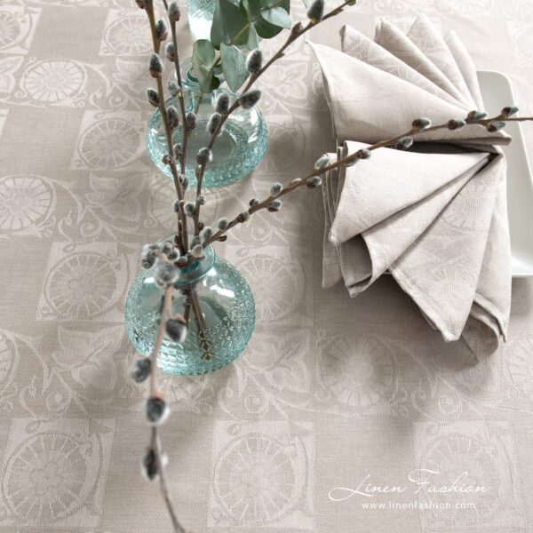 BOTANIC Tovagliolo beige - immagine 4