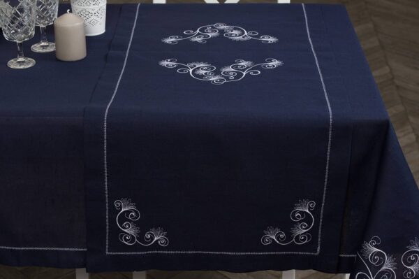 FRIO Runner da tavola blu scuro - immagine 2