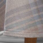 DELTA Tovaglia rotonda/ovale grigio chiaro