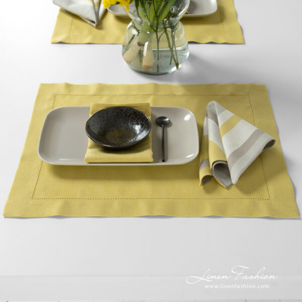 MIMOSA Tovaglietta giallo - immagine 3