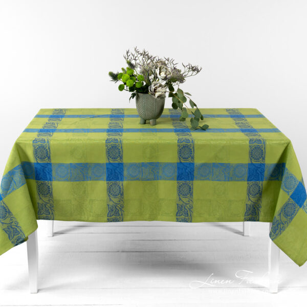 BOTANIC LAIT Tovaglia verde blu