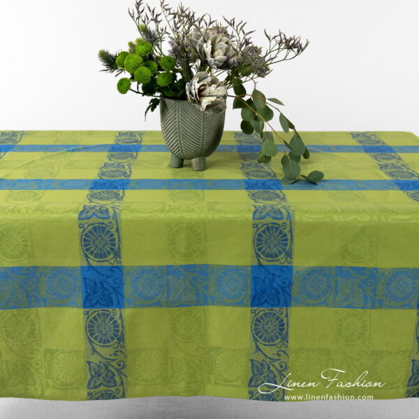 BOTANIC LAIT Tovaglia verde blu - immagine 5