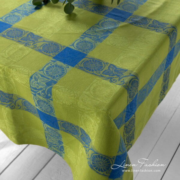 BOTANIC LAIT Tovaglia verde blu - immagine 2