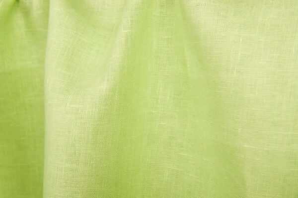 Tessuto di lino di colore verde lime