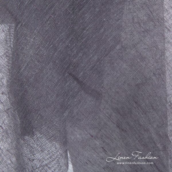 Dusty plum dyed linen fabric.