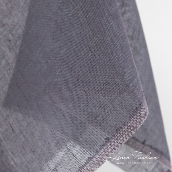 Dusty plum 100% linen fabric.