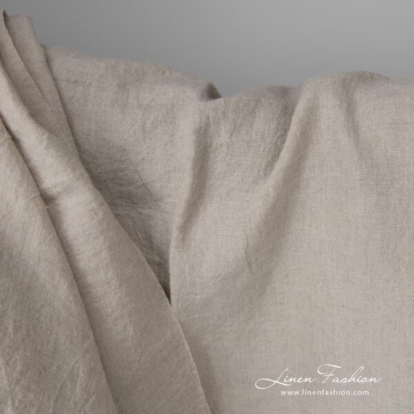 The fabric was specially washed, therefore it is soft and shrink resistant