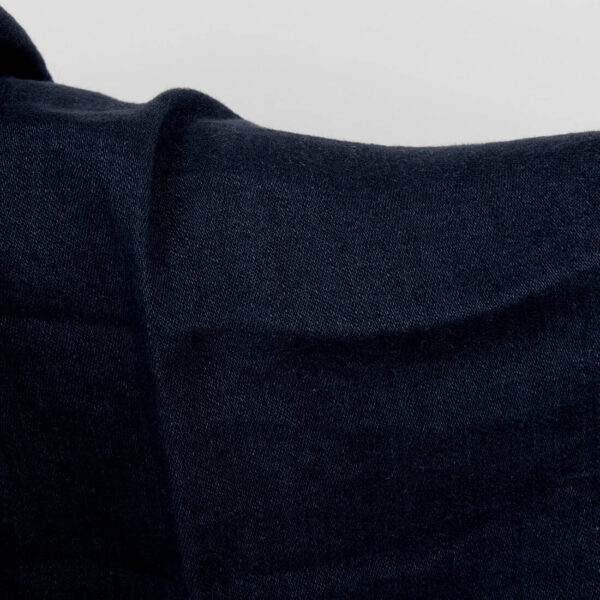 Washed satin linen fabric, pure linen