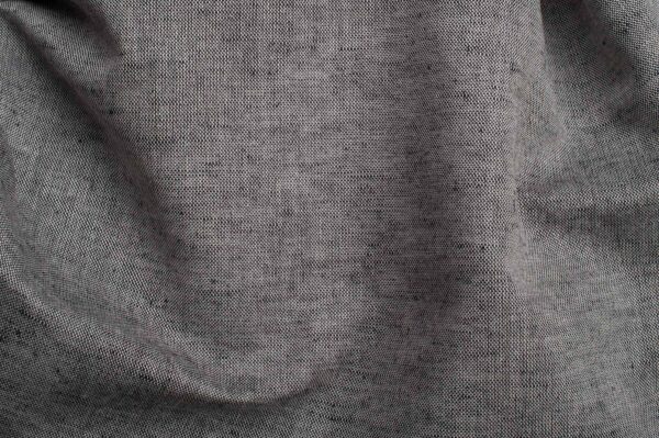 Tessuto in misto lino in bianco e nero - immagine 3