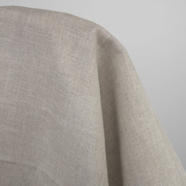Natural linen fabric, undyed