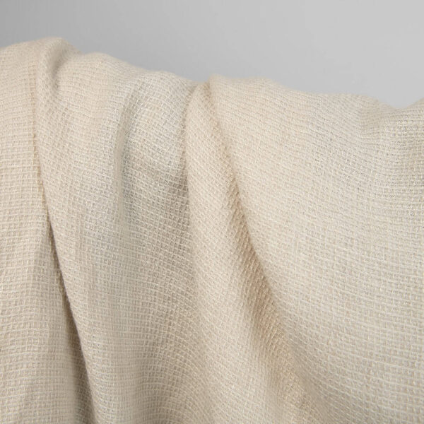 linen wool waffle sand fabric, bath & sauna