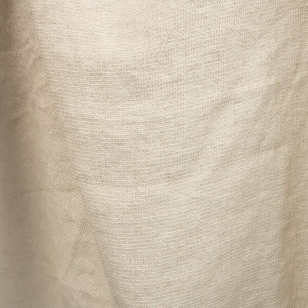 linen wool waffle sand fabric, 140cm.