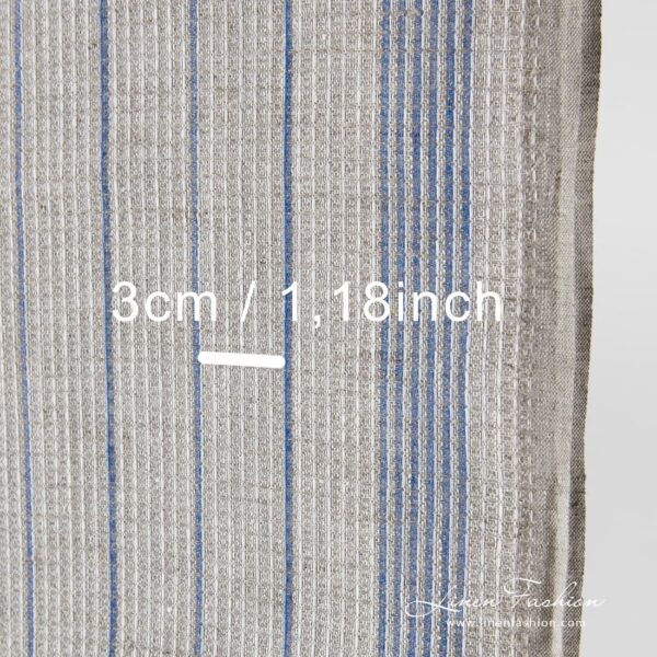 Light grey linen fabric.