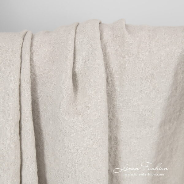 linen wool jacquard fabric.