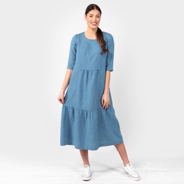 SERENA Vestito verde acqua