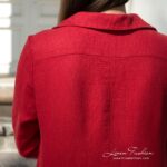 INA MONTANA Vestito rosso