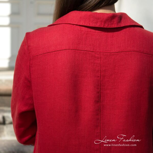 INA MONTANA Vestito rosso - immagine 7