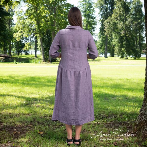 INA MONTANA Vestito viola - immagine 5