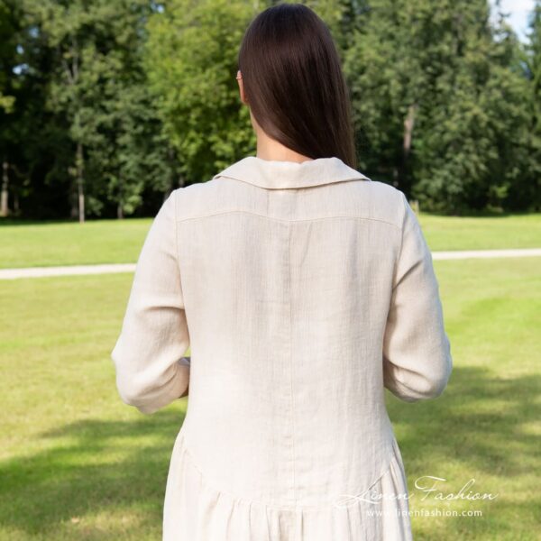 INA MONTANA Vestito sabbia chiara - immagine 4