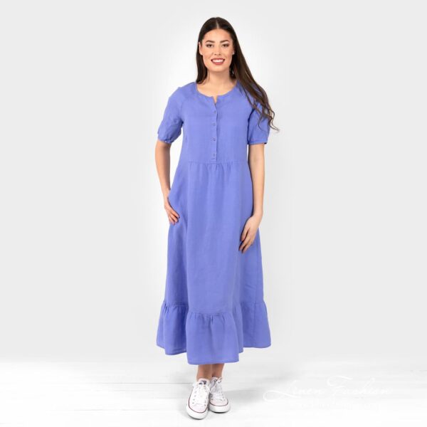 ZOE Vestito blu-viola - immagine 3