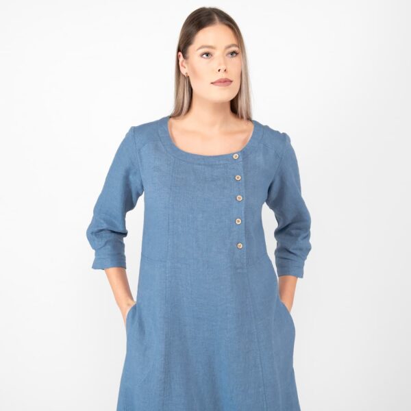 JULI Vestito jeans blu - immagine 3