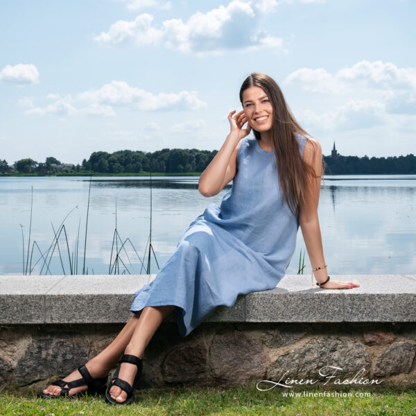 MAREN Vestito blu - immagine 2