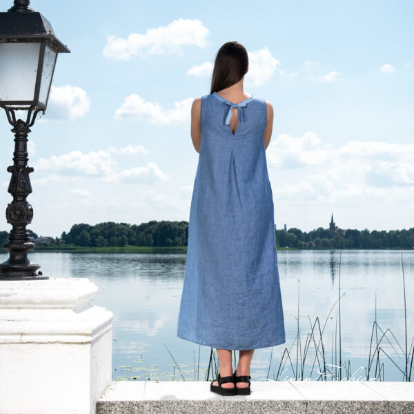 MAREN Vestito blu - immagine 4