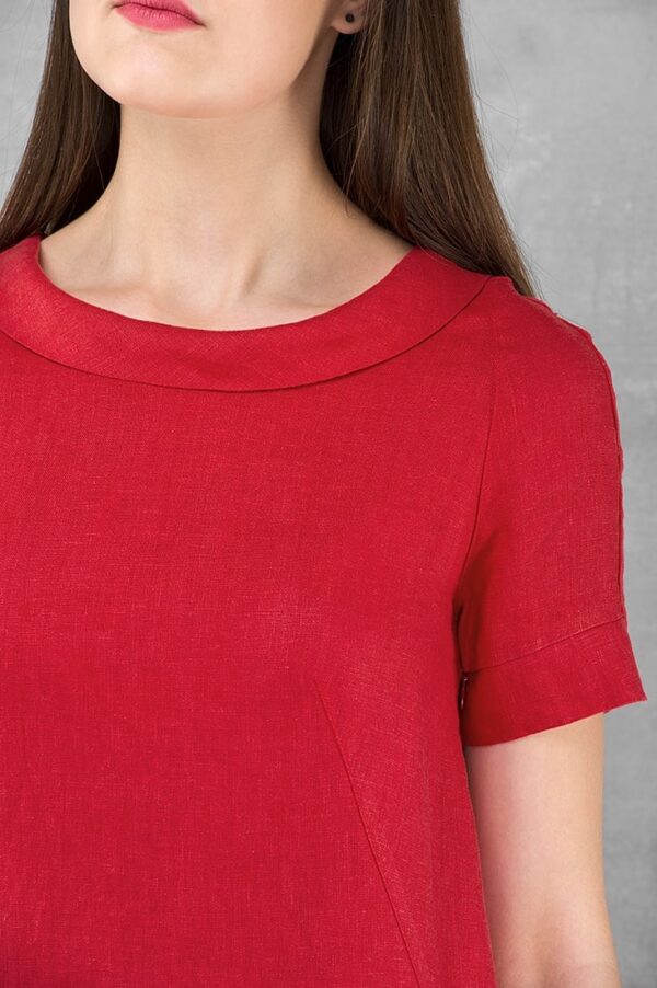 MATILDE Vestito rosso - immagine 2