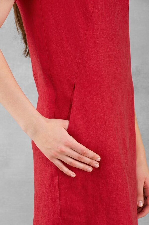MATILDE Vestito rosso - immagine 3