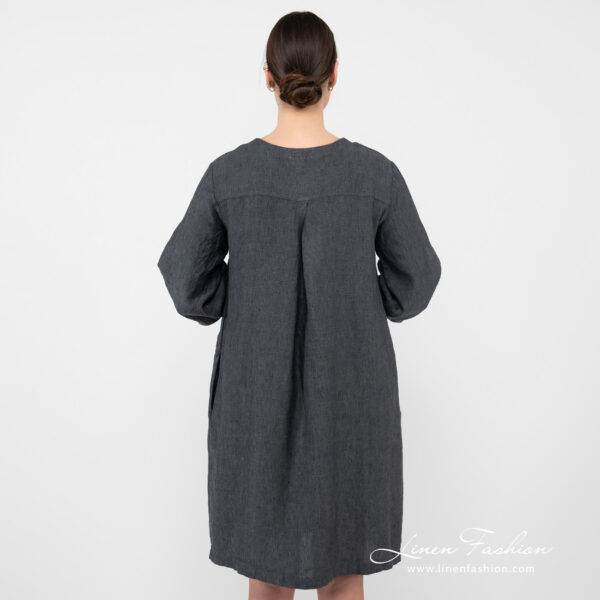 ADELAIDE Vestito grigio scuro - immagine 6