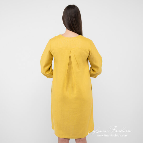 ADELAIDE Vestito giallo senape - immagine 6