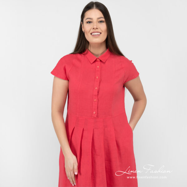 NICOLE Vestito rosso - immagine 3