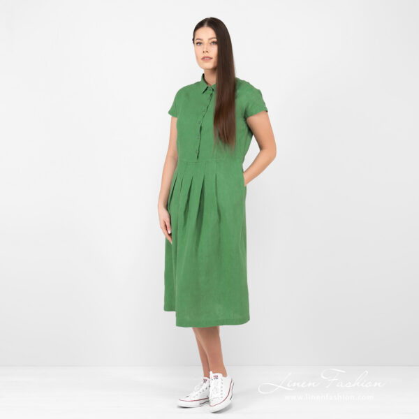 NICOLE Vestito verde - immagine 2