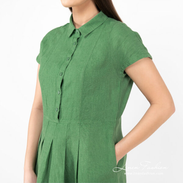 NICOLE Vestito verde - immagine 4