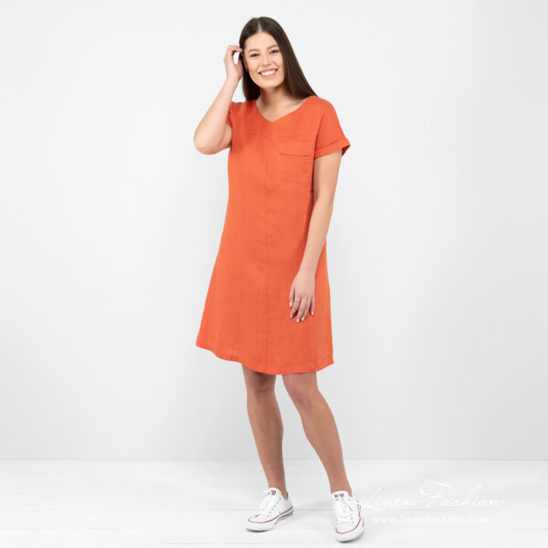 TIFANNY Vestito arancione