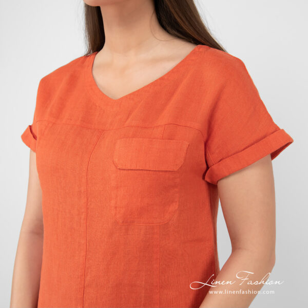TIFANNY Vestito arancione - immagine 4