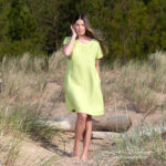 TIFANNY Vestito verde chiaro