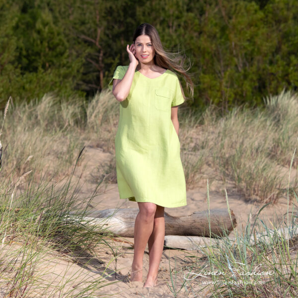 TIFANNY Vestito verde chiaro - immagine 6