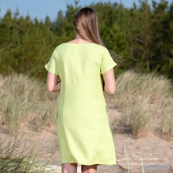 TIFANNY Vestito verde chiaro - immagine 2