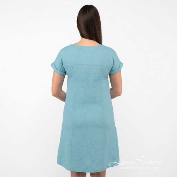 TIFANNY Vestito turchese - immagine 4