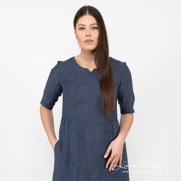 LEONA Vestito blu scuro - immagine 3