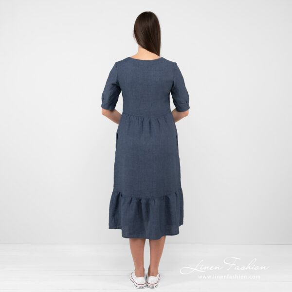 LEONA Vestito blu scuro - immagine 5