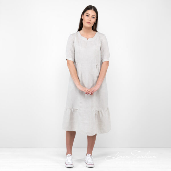 LEONA Vestito beige